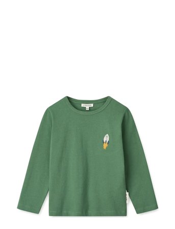 Liewood Apia Placement Longsleeve T-Shirt - Green - 86/92