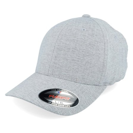 Flexfit - Gris flexfit Casquette - Heatherlight Melange Silver Flexfit @ Hatstore