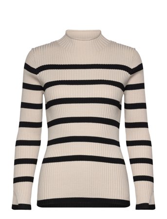 Fqmandy-Pullover Tops Knitwear Jumpers Beige FREE/QUENT