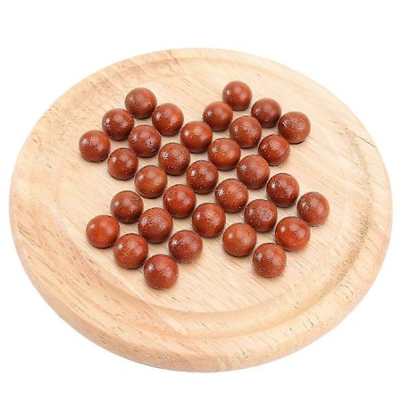 Schackbräde i trä, träpussel med pinnar, schackspel med pinnar, ädelt spel, schackspel