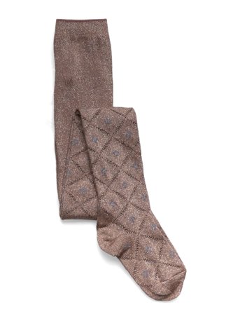 mp Denmark Freja Glitter Tights - Brown - 92
