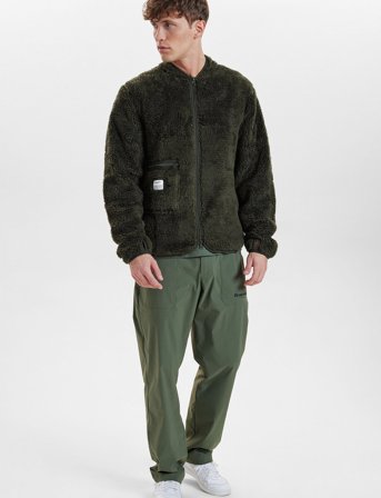 Resteröds Original Fleece Jacket Recycle - Green - XL
