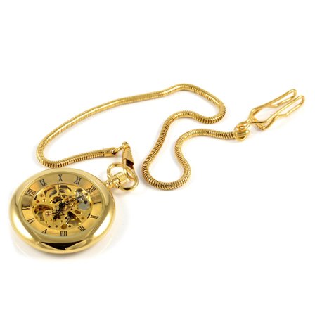 Roman Mechanical Pocket Watch for menn - Lommeur