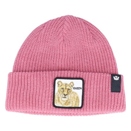 Goorin - Pink cuff Beanie - The Queen Beanie Pink Pink Cuff @ Hatstore