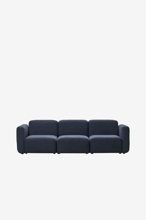 Kave Home - Modulsofa 3-seter Neom - Blå - 3-seters sofaer - Fra Homeroom