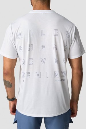 ICANIWILL - Mirage Dri-Release T-Shirt Print White Snow - Herren - ICIW