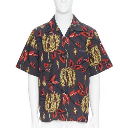 Prada Vintage Pre-owned Cotton tops , Zwart , Dames , Maat: S