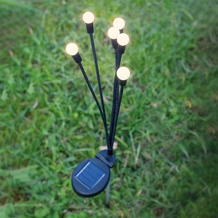 Forever LED-aurinkovalo Fireflies 3000K
