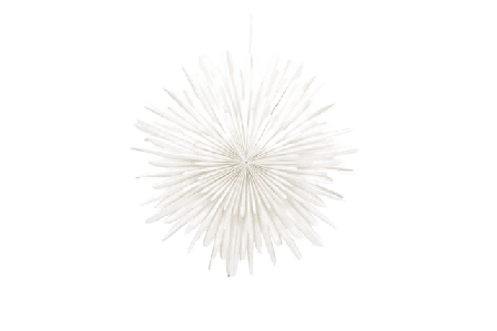 Venture Home Sälen Adventsstjärna Julbelysning Unisex Vit 46 cm