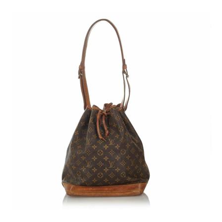 Louis Vuitton Vintage, Pre-owned Shoulder Bags Bruin, Dames, Maat:ONE Size,Canvas