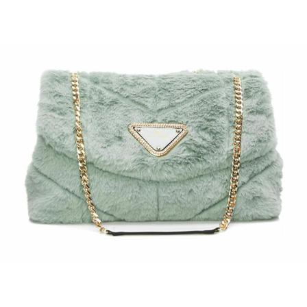 La Carrie Shoulder Tas , Groen , Dames , Maat: ONE Size Schoudertassen