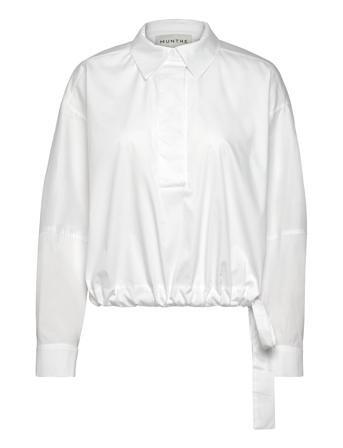 Tashumi Tops Shirts Long-sleeved White Munthe