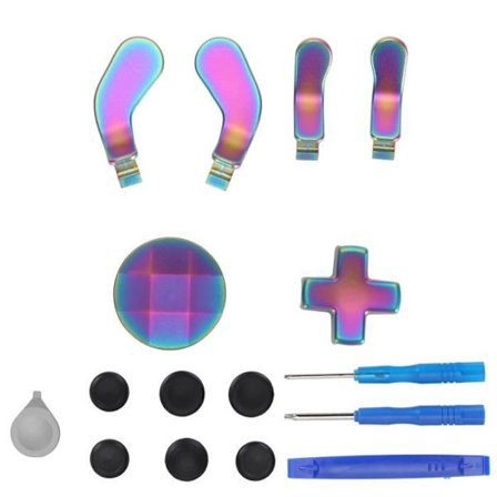 (Sinivioletti) Metalliset varaosat Xbox One Elite Series 2 -ohjaimelle - Sinivioletti