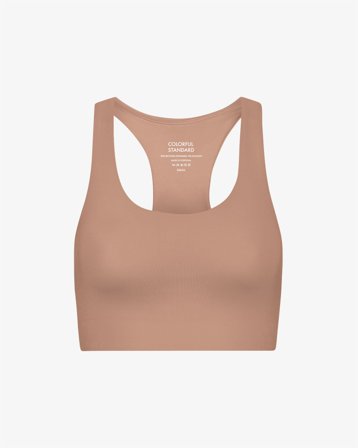Active Cropped Bra - Rosewood Mist M