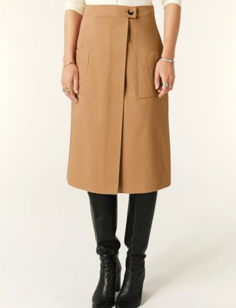 ba&sh Skirt Bastien - Beige - 38