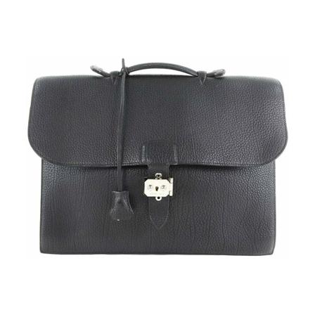 Hermès Vintage Pre-owned Taske Sort, Herre Vintage Tasker, Størrelse: ONE Size