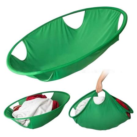 21'' Hopvikbar tvättkorg, bärbar hopfällbar tvättkorg