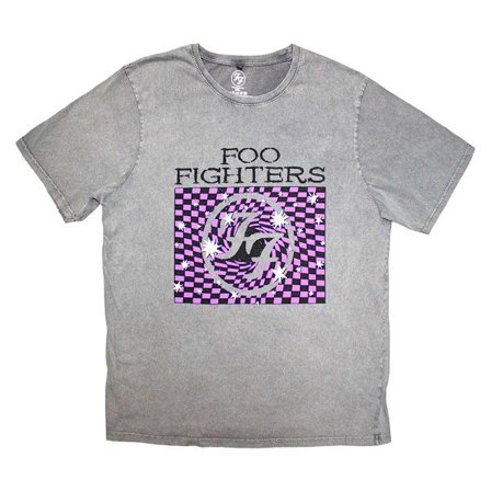 Foo Fighters Unisex Vuxen FF 4 Stone Wash T-Shirt L Grå