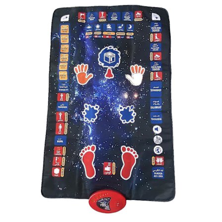 Islamsk elektronisk bønnmatte Muslim Musallah Namaz Matte