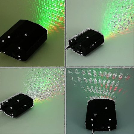 Lampor Led Laserprojektor Scenbelysning Rörlig Dj Disco Party Fjärrkontroll