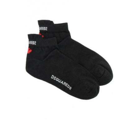 Dsquared2 Socks , Zwart , Heren , Maat: 40 EU Sokken