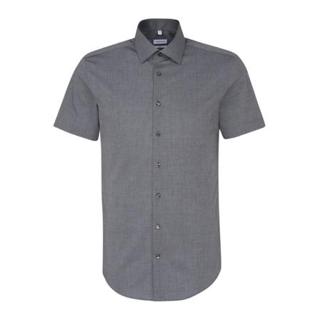 Seidensticker Business Shirt Slim , Grijs , Heren , Maat: XS