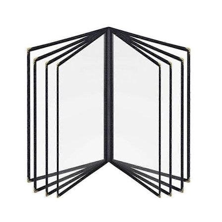 Restaurant Meny Omslag Bok Transparent A4 Meny Omslag Drikke Meny Omslag