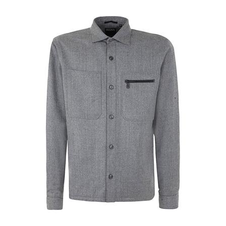 Z Zegna Casual Shirts Grå, Herre Skjorter