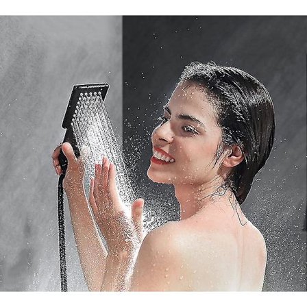 Handdusch, Handdusch, Silver och Trycksatt Svart