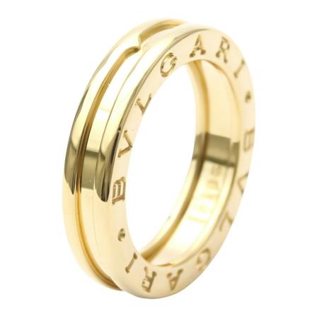 Bvlgari Vintage Rings Gul, unisex Vintage Smykker, Størrelse: ONE Size