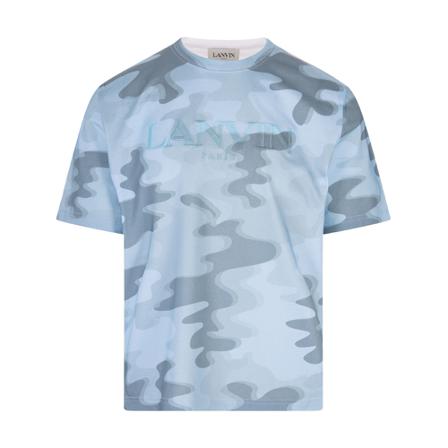 Lanvin T-Shirts Blå, Herre