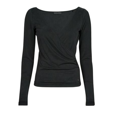 Guess Long Sleeve Tops Sort, Dame