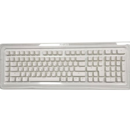 1Set Korean/Russian Doubleshots PBT Keycap 117 Keys Puddings 2-lager Keycaps OEM Profile for RGB Mechanical Keyboard