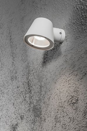 Jotex - TRIESTE vegglampe Hvit - Kjøp Utebelysning hos Jotex