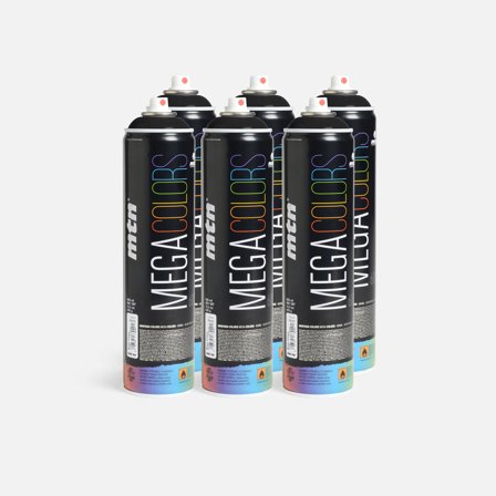 Montana Mega 600 ml Black 6 Pack