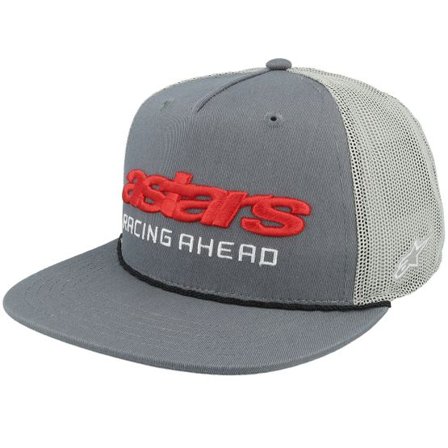 Alpinestars - Grå trucker Keps - Notice Charcoal/Charcoal A-frame Trucker @ Hatstore