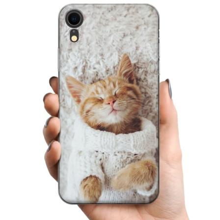 Apple iPhone XR TPU Mobilcover Kat