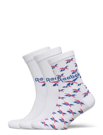 Cl Fo Crew Sock 3P White Reebok Classics