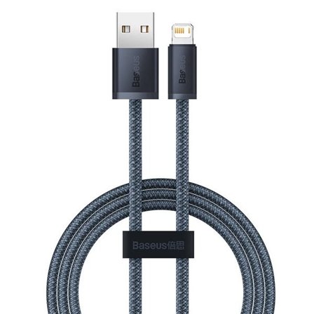 Baseus Dynamic Series-kabel USB till Lightning, 2,4 A, 2 m (grå)