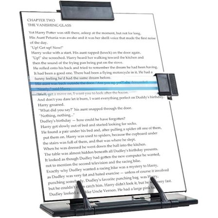 Sort metal kontordokumentholder med 7 justeringspositioner 3