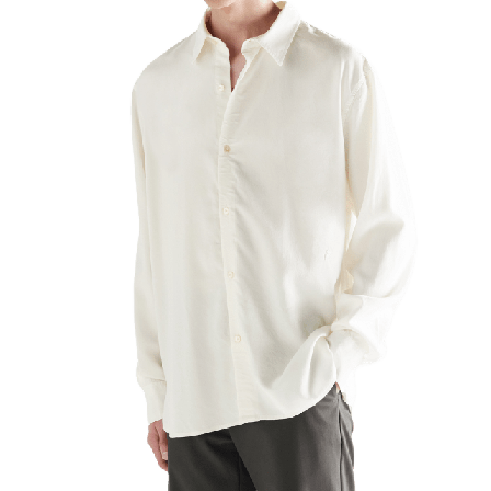 ELVINE Ossian Skjortor Herr Vit L