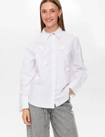 Nümph Nufani Shirt - White - 42