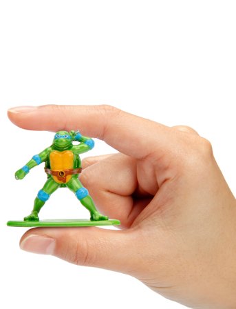 Jada Toys Turtles Multi Pack Nano Figures,Wave 1 - Multi/patterned - ONE SIZE