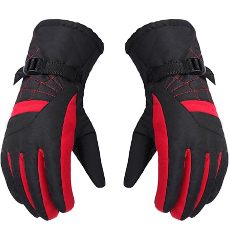 Skidhandskar varma motorcykelbatterihandskar vattentäta och skydd mot kyla