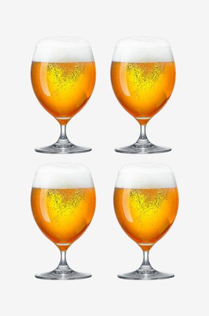 Zelected by Houze - Lasi Pasadena Beer Snifter 4-p - Läpinäkyvä - Olutlasit - - Homeroom