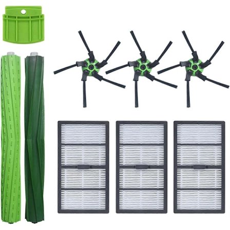 Ersättningssidoborste med HEPA-filter kompatibel med iRobot Roomba S9 (9