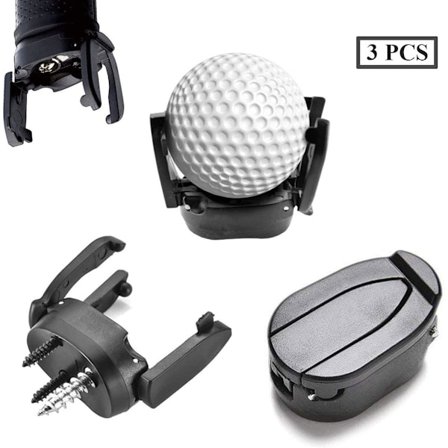 Golfballhenter Mini sammenleggbar golfball plukke opp verktøy sparer putter grep svart henter plast klo griper ball klo putter golf tilbehør også