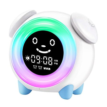 Barn Ok To Wake Klocka För Barn - Toddler Sleep Training Klocka, Nattlampa & Väckarklocka