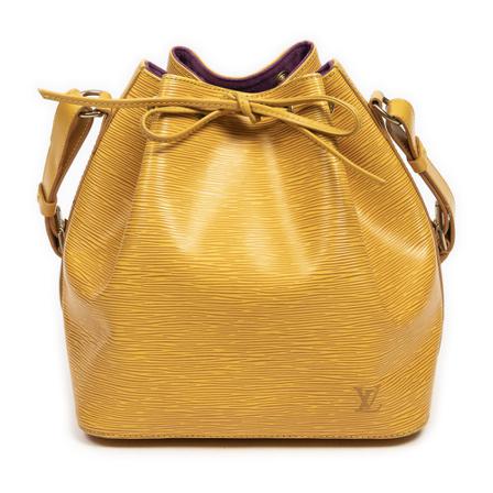 Louis Vuitton Vintage, Pre-owned Bucket Bag Geel, Dames, Maat:ONE Size