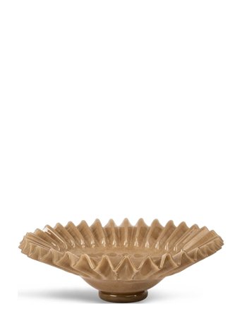 Byon Bowl Lori L - Beige - APPROX.38X38X12CM